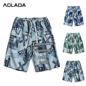 Fabricant Fournisseur Mode d'été Short imprimé à motifs personnalisés Short de plage Respirant Léger Casual <span class=keywords><strong>Cortez</strong></span> Shorts - Product Image 1