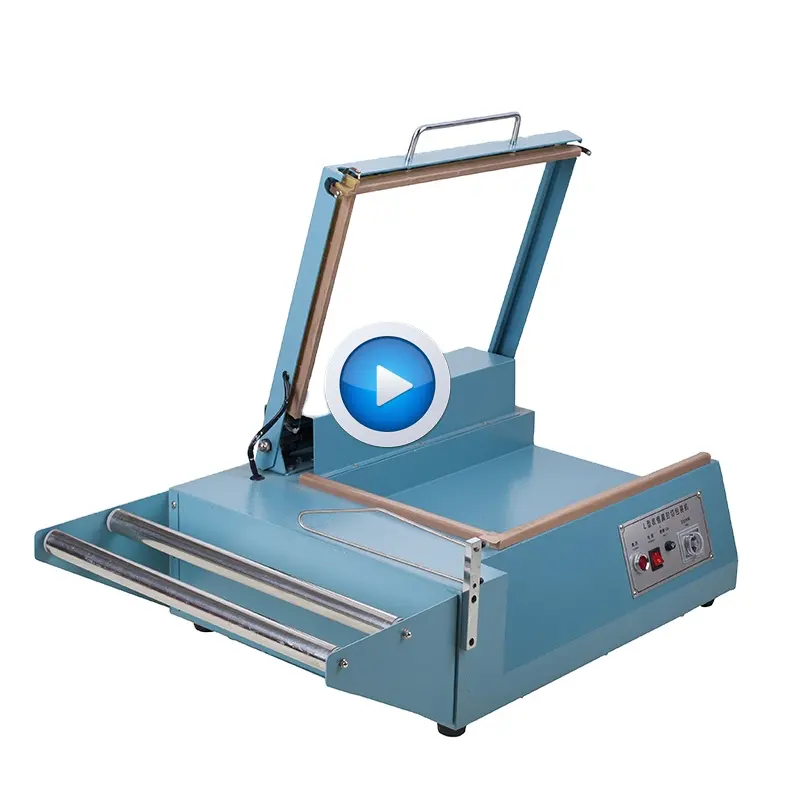 Bespacker Rvs FQL-380 L-Bar Sealer Cutter Machine Handleiding Plastic Zakken Pouch Afdichting Verpakking Machine