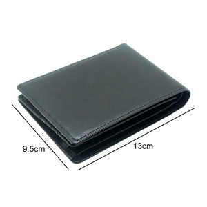 Cartera Bifold Boshiho de Cuero Genuino de Primera Capa con Bloqueo RFID para Tarjetas de Crédito, Monedero de Cuero para Hombre, Cartera de Diseño para Hombre - Product Image 6