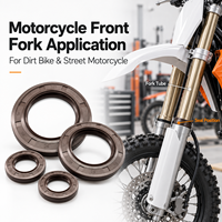 Kit de joints d'étanchéité et de protection anti-poussière pour fourche avant de motos, VTT, UTV en NBR FKM – Taille personnalisée OEM ODM – Fournisseur d'usine