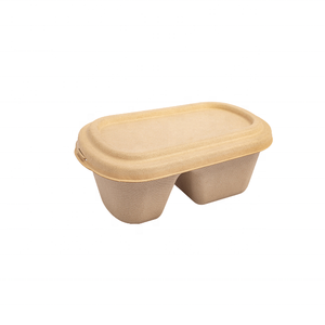 Barquette en pulpe moulée compostable, écologique, anti-casse, pour aliments frais, provenant d'un fabricant vietnamien, boîtes en papier. - Product Image 3