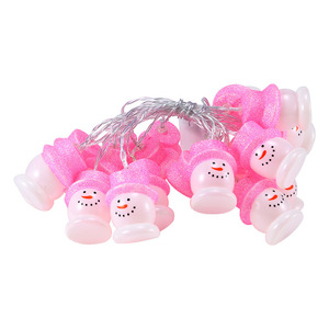 Hot xuyên biên giới Bán Led Santa Claus trang trí Snowman chuỗi không thấm nước Pin hoạt động giáng sinh phòng - Product Image 5