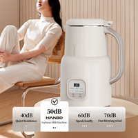 OEM ODM famille de fabricants de lait de noix écran tactile thermique multifonctionnel machine à lait de noix entièrement automatique machine à lait de soja domestique