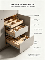 Meubles de cuisine et portes de placard en chêne massif modernes sur mesure, personnalisation complète de la maison, armoires de base