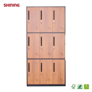 Casiers HPL modernes de haute qualité, étanches, avec panneaux phénoliques stratifiés haute pression pour les vestiaires des centres commerciaux, des gymnases, des écoles et des hôtels - Product Image 1