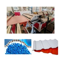 Máquina de Extrusión Automática para Láminas de Techo de PVC Corrugado de Doble Pared, Resistentes al Fuego e Impermeables, para Talleres y Casas de Campo