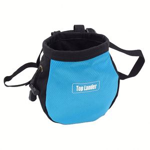 Bolsa de Tiza Portátil para Escalada en Roca con Cinturón, Bolsa de Tiza Impermeable para Escalada en Gimnasio, Montañismo, Gimnasia - Product Image 1