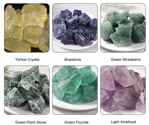 CELION-piedras naturales a granel, cristales curativos, cristal de cuarzo rosa transparente, cristales en bruto para velas perfumadas, venta al por mayor - Product Image 4