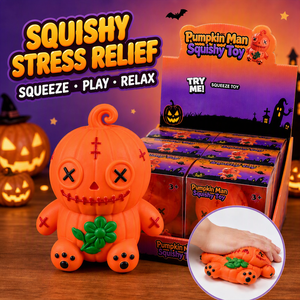 Nuevo Juguete de Peluche de Calabaza Espeluznante, Suave y Antiestrés, para Niños y Adultos, en Caja de Regalo - Product Image 1