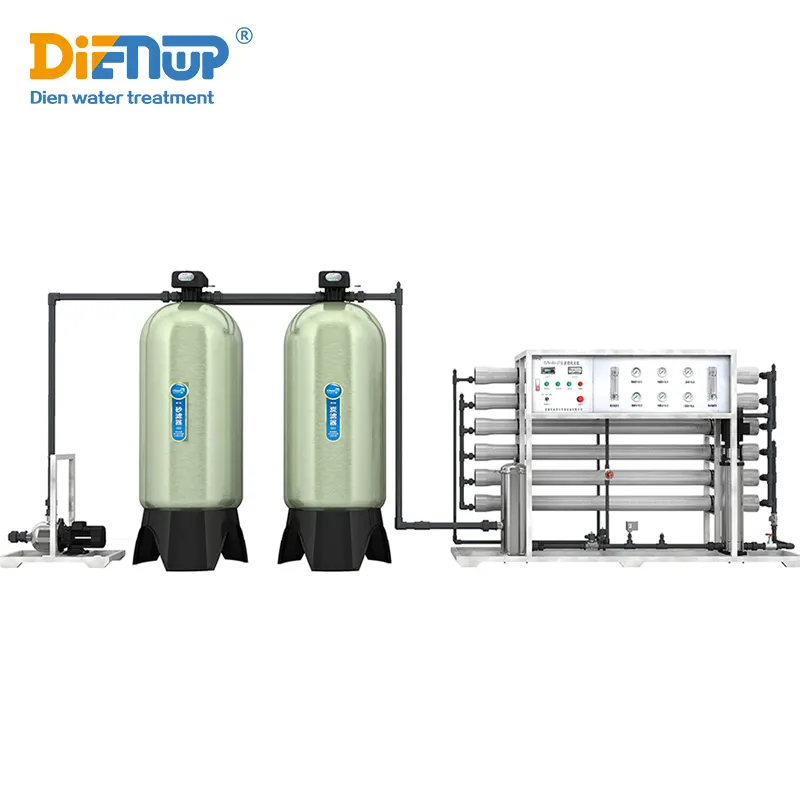 Automatische 30m3 Per Uur Industriële Omgekeerde Osmose Systeem Goed Ondergrondse Drinkwaterzuivering Machines