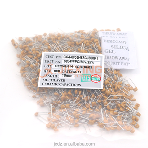 Condensador cerámico multicapa 47PF 50V <span class=keywords><strong>470</strong></span> NPO 5% 2,54mm pitch CT4 0805 MLCC DIP 1000 unids/bolsa - Product Image 3