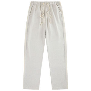 Cotton Terry Hoodie & Color-Blocking Two-Stripe Long Pants - 2025 Trendy Brand Spring-Autumn Collection - Product Image 1