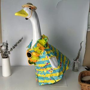 Chemise hawaïenne américaine en polyester de 26 pouces pour déguisement de canard de plage d'été, décoration d'entrée de 23 pouces, en stock - Product Image 2