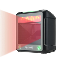 Escáner de Escritorio de Alta Velocidad de 1 Millón de Píxeles con Ventana Grande, Plug and Play, Fácil de Usar, para Supermercados y Tiendas