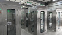 Douche d'air à commande intelligente pour une personne seule nouvelle condition pour les industries de salle blanche et de laboratoire