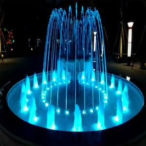 <span class=keywords><strong>Fuente</strong></span> de jardín al aire libre Flores Luz Decorativa Conjunto completo Precio de fábrica Tipo de diseño para el hogar Jardín Piscina - Product Image 3
