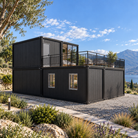 Grande maison préfabriquée avec deux chambres pour une résidence permanente sur site - Casa Prefabricada Para Residencia Privada Villa