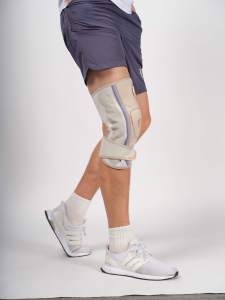 Ginocchiere di Supporto Regolabili di Alta Qualità, Delicate sulla Pelle, Compressive, Efficacemente Prevenzione delle Distorsioni Muscolari - Product Image 5