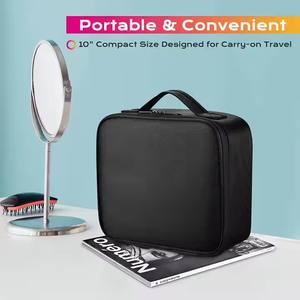 I-0620 Factory Bag Female Split Makeup Bag Multifunctional Cosmetic Storage Case with Handheld <b>Tool</b> Storage <b>Box</b> - Product Image 3