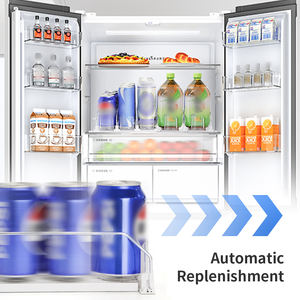 ตู้ทำโซดาอัตโนมัติสำหรับตู้เย็น-บรรจุได้สูงสุด30กระป๋องอุปกรณ์จัดระเบียบเครื่องดื่ม5แถวสำหรับตู้เย็น - Product Image 2