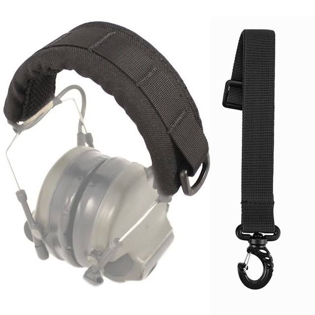 Outdoor Tactical Headset Cover MOLLE Over-Ear Extended Headphone Cover Comfortable & Breathable
