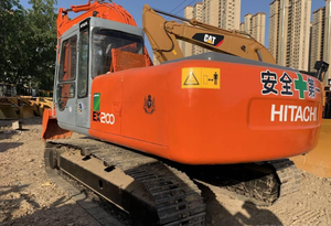 Excavadora de Segunda Mano, Excavadora Mediana HITACHII ZX200, Maquinaria para Movimiento de Tierras, Excavadora Usada de 20 Toneladas - Product Image 6