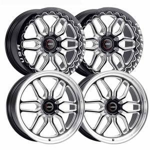 Jantes en alliage d'aluminium de 15, 17, 18, 19 et 20 pouces pour voitures tout-terrain, pick-up, voitures particulières, pour Silverado, Charger, <span class=keywords><strong>Camaro</strong></span>, <span class=keywords><strong>Gt</strong></span>-R, Toyota Supra - Product Image 6