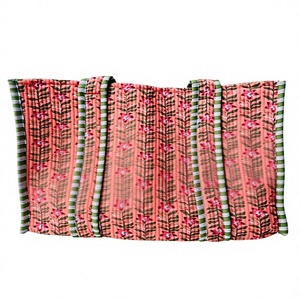 New Design Custom Organic Cotton Hand Block Print Tote <b>Bag</b> Vintage <b>Boho</b> Beach <b>Bag</b> Wholesale - Product Image 1