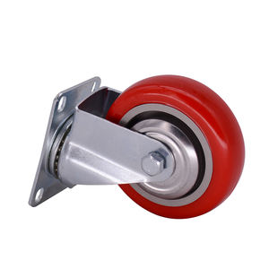 Chinese <span class=keywords><strong>Caster</strong></span> Wheel Hersteller Hochleistungs-Trolley-Räder 4-Zoll-Luftrollen Elastic Rubber Hotel PU-Schaum reifen - Product Image 6