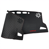 Accessoires de voiture Pare-soleil Tapis de tableau de bord Cuir PVC Housse de tableau de bord automobile pour MG GT