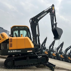 Excavadora Usada Mini HYUNDAI HX60PRO, Excavadora HYUNDAI R60-7, Minibagger, Kettenbagger, 6000 kg - Product Image 2