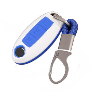 ABS de fibra de carbono coche caso clave llavero para Nissan Qashqai J10 J11 X-Trail t31 t32 patadas Tiida Pathfinder murano nota Juke - Product Image 1