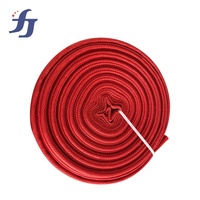 Tuyau d'incendie rouge à double gaine de 2,5 pouces (2 1/2 po) de 30 m