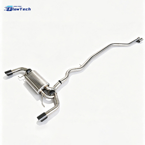 ระบบท่อไอเสียแบบ Catback วาล์วควบคุมประสิทธิภาพสูง สำหรับ BMW G20 330i xDrive B48 2.0T ผลิตจากสแตนเลส 304 ติดตั้งแบบ Direct Bolt-on - Product Image 1