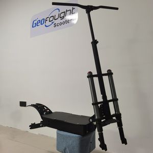 Geofight-Cadre de trottinette électrique pliable pour escooter de 11 pouces, fourche ouverte de 150mm, facile à installer - Product Image 2