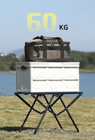 Meja Lipat Camping Desain Modern, Meja Lipat Outdoor Multifungsi, Peralatan Camping, Meja Piknik