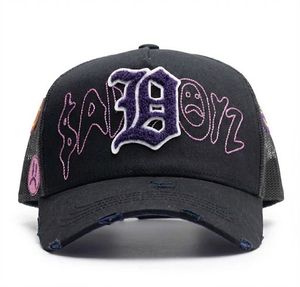 En Stock Gorra Original Junior H con Forro de Satén, Gorras de Béisbol Vintage Bordadas, Gorras De <span class=keywords><strong>Rich</strong></span> Forever El Barbas Hat 31 - Product Image 4