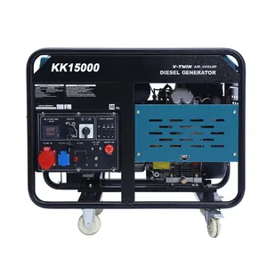 12KW im lặng 50Hz 60Hz tiếng ồn thấp nhà máy giá rẻ Giá làm mát không khí 12kva im lặng Máy phát điện diesel