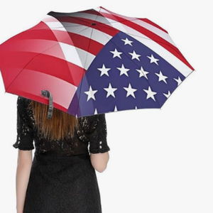 Parapluie de <span class=keywords><strong>voyage</strong></span> personnalisé à bas <span class=keywords><strong>prix</strong></span>, design drapeau des Îles Vierges américaines, coupe-vent, pliable automatiquement, petit, portable, pour sac à dos et voiture - Product Image 4