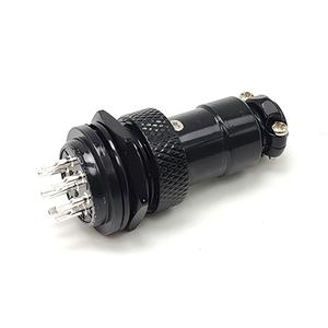 Gx16 tất cả các Đen Nickel mạ hàng không cắm 2 <span class=keywords><strong>3</strong></span> 4 5 6 7 8 9 10 <span class=keywords><strong>pin</strong></span> nam ổ cắm nữ cắm cáp kết nối - Product Image 1