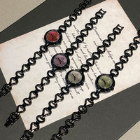 Montre à quartz de luxe pour femme, boîtier et bracelet en alliage, aiguilles, résistance à l'eau 30 mètres, style sobre, exquis et mystérieux