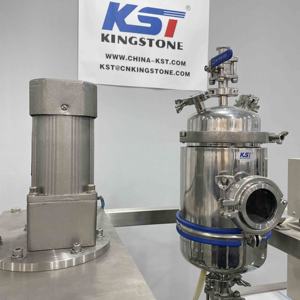 New Electric USA 납품 분자 스테인레스 스틸 연속 단거리 짧은 경로 얇은 와이프 필름 증류 기계 - Product Image 4