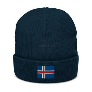 Bonnet en polyester recyclé avec drapeau <span class=keywords><strong>d</strong></span>'<span class=keywords><strong>Islande</strong></span> - Product Image 3