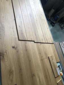 Plancher en bois de chêne rustique à lames larges, couleur naturelle, qualité <span class=keywords><strong>CDE</strong></span>, pour l'intérieur de la maison - Product Image 4