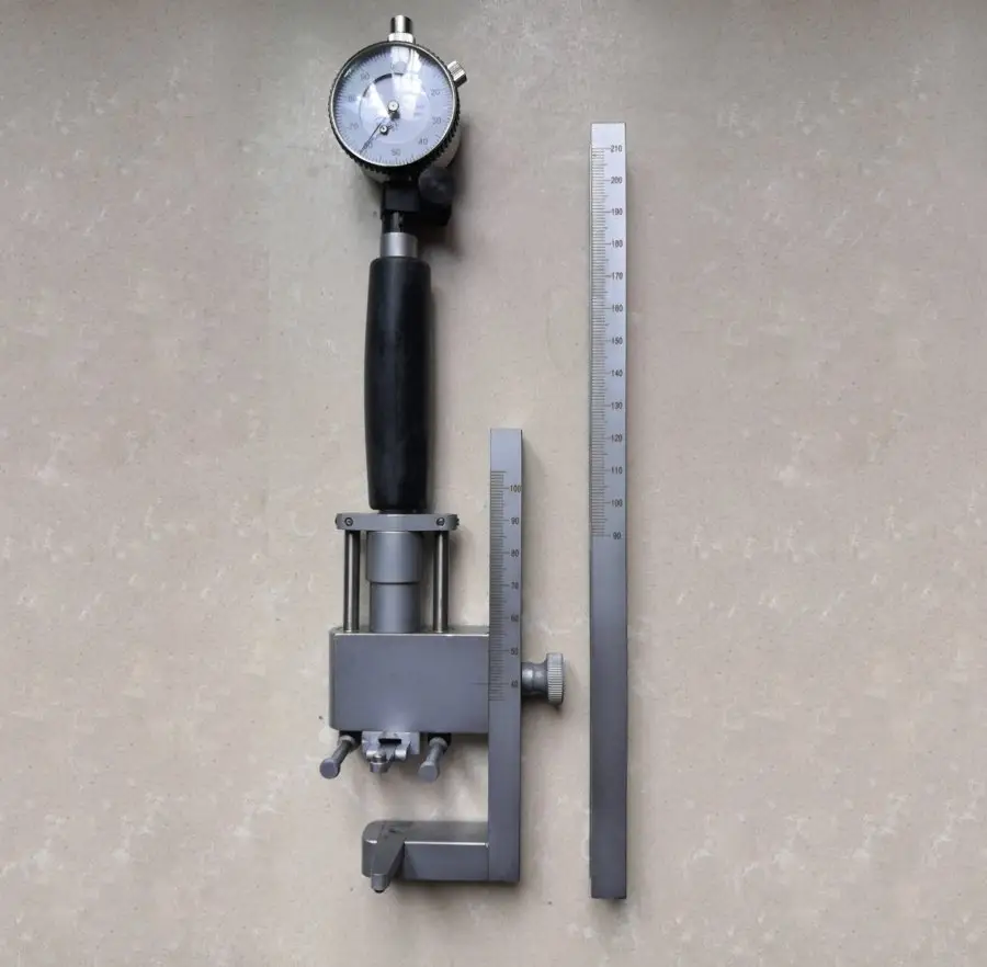Calibrador de orificio de Dial para máquina de perforación de línea