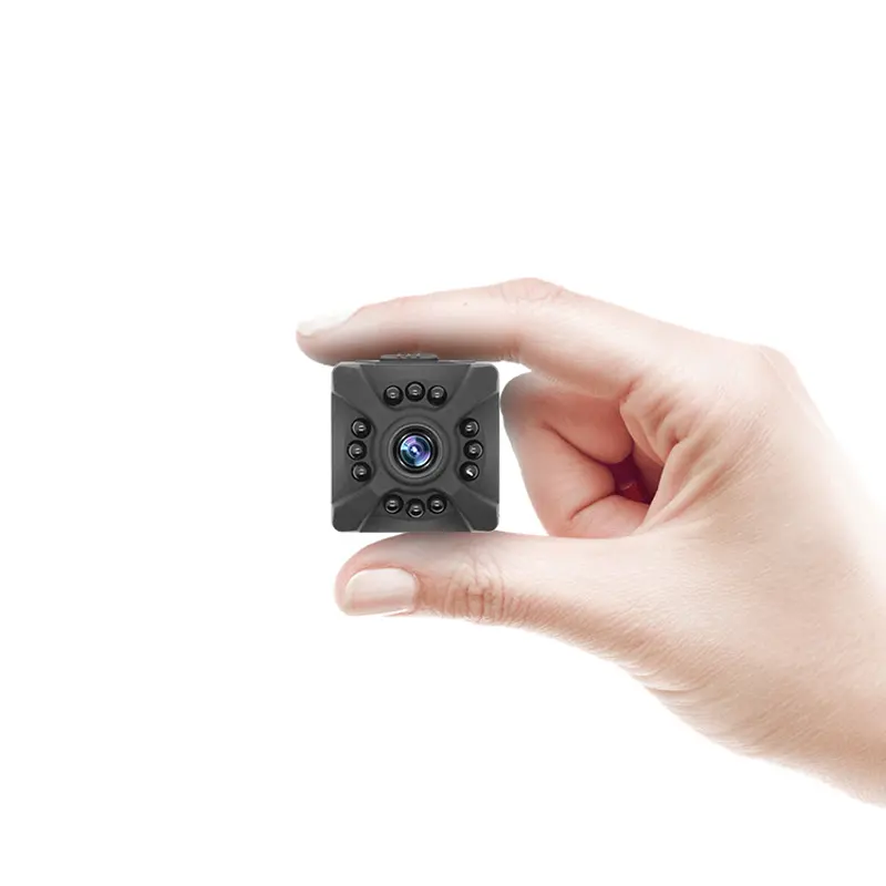 Kamera WiFi Nirkabel 1080P Mini, Deteksi Gerakan Penglihatan Malam Kontrol Aplikasi dengan Audio dan Video Langsung Kamera Pengawas Keamanan Rumah