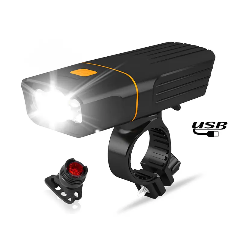 Cycling Accessories High Bright Bike Led Lights Usb For Bicycles