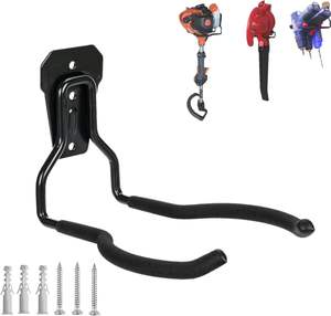 Support de coupe-herbe mural en métal 1 pièce pour outils de jardin débroussailleuses et étagères de garage - Product Image 1