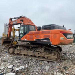 รถขุดดิน Doosan DX520LC-9C Dx 500 มือสอง ขนาด 52 ตัน รุ่น 520lc สภาพดี ใช้งานน้อย เครื่องยนต์ดีเซล ระบบไฮดรอลิก แบบตีนตะขาบ สำหรับงานดิน - Product Image 3