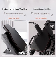 Machine de musculation 2-en-1 Leg Press et Hack Squat 45 degrés, en acier robuste, réglable, à charge par plaques, pour usage commercial en salle de sport